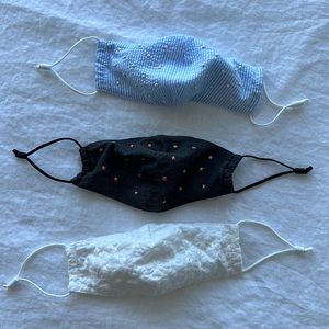 Set of 3 Lele Sadoughi face masks